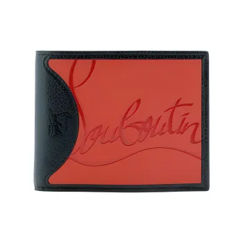 Christian Louboutin Coolcard Logo Embossed Wallet