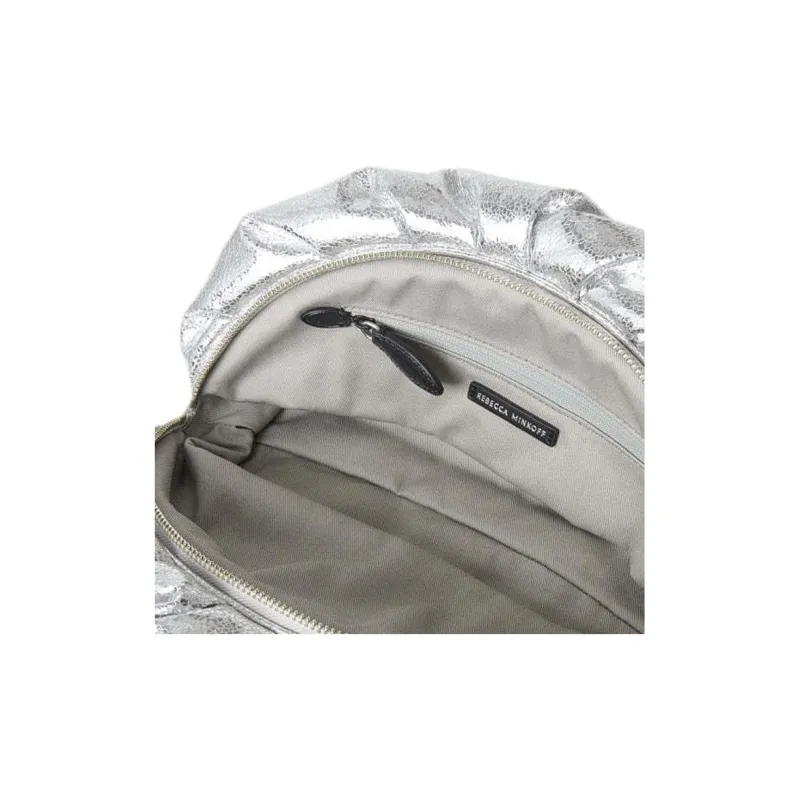 REBECCA MINKOFF PU Polyurethane Clutch Women's Silver-4