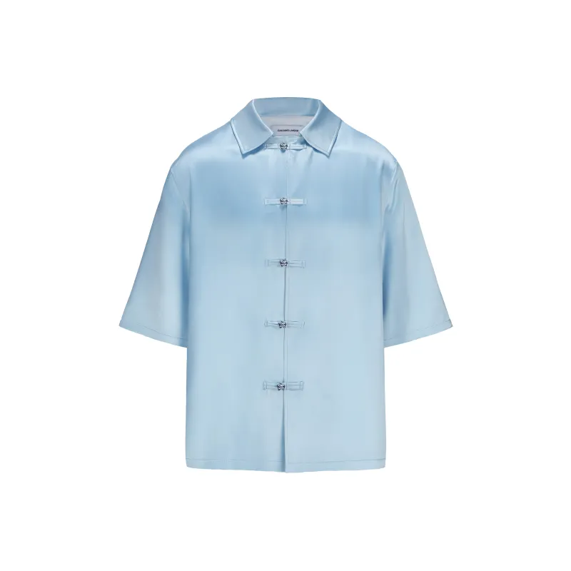 GALLIANO LANDOR Shirt Unisex Carolina Blue-0