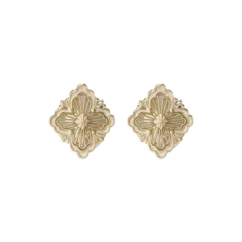 BUCCELLATI 18K Gold Earrings Women's Gold