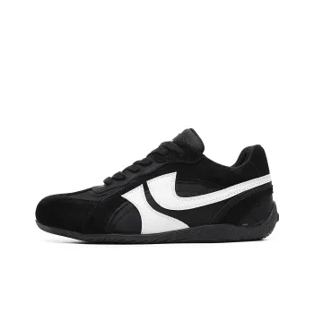 Hong Kong Meng Slip Resistant, Abrasion Resistant, Breathable Low Top Skateboard Shoes Unisex