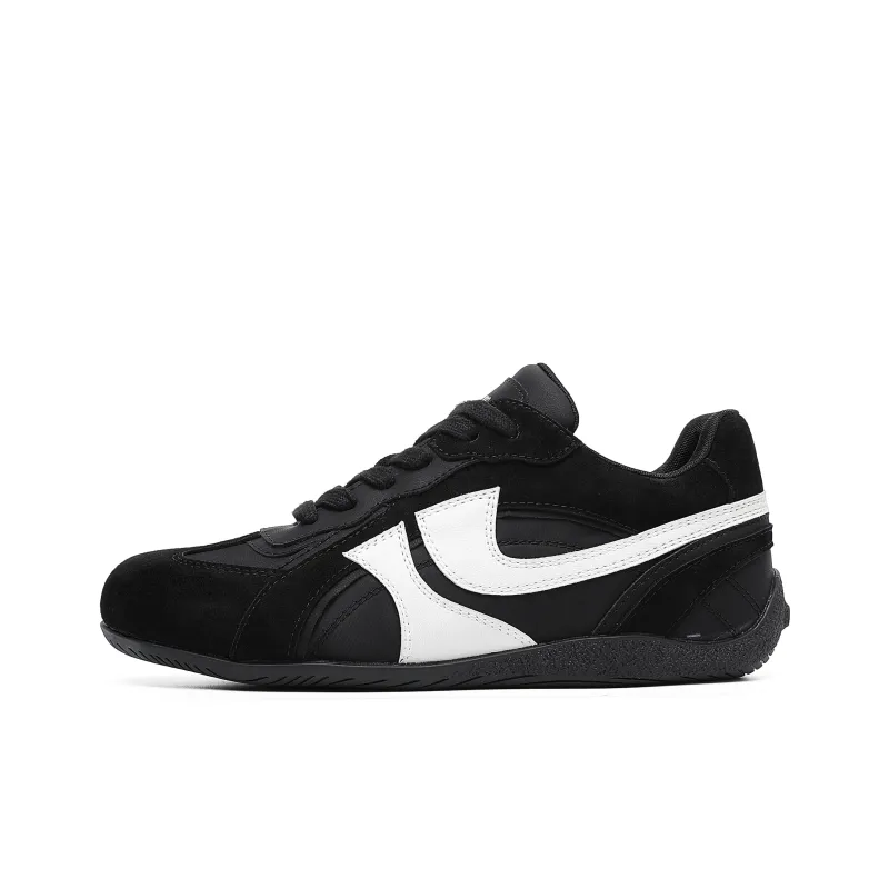 Hong Kong Meng Slip Resistant, Abrasion Resistant, Breathable Low Top Skateboard Shoes Unisex-0