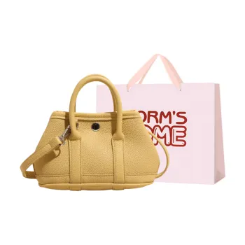 Worm's Home PU Crossbody Handbag Regular Women's White/Black/Yellow/Pink
