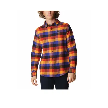 Columbia Cornell Woods Shirts Men Purple