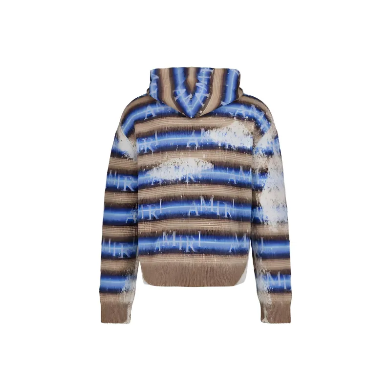 AMIRI Logo Staggered Striped Jumper-1