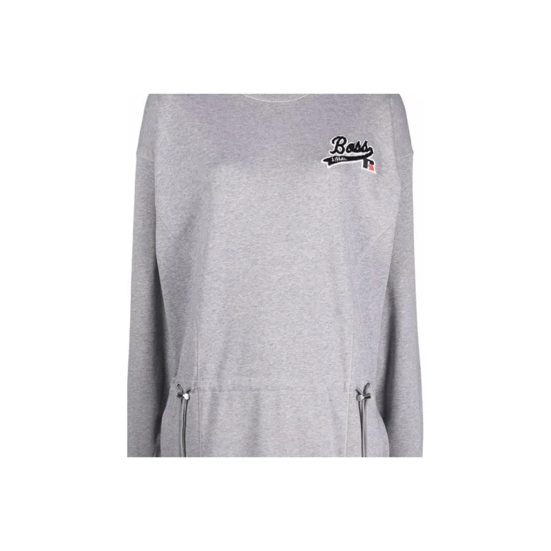 Russell Athletic X HUGO BOSS Long Sleeved Dresses Women's Gray-4