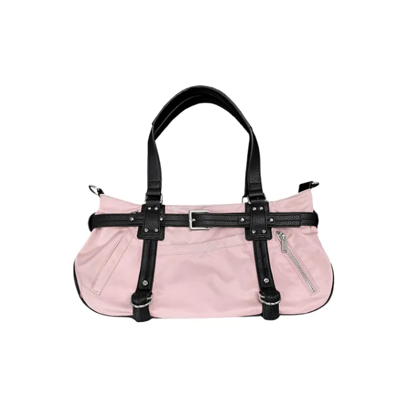Yalu Polyester With PU Shoulder Bag, Crossbody Bag, Handbag Regular Women's Black/Pink/Leopard Print-1