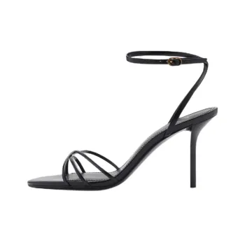 MANGO Party One Strap Sandals 8.9cm Women's
