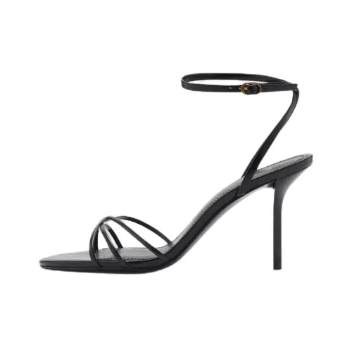 MANGO Party One Strap Sandals 8.9cm Women's