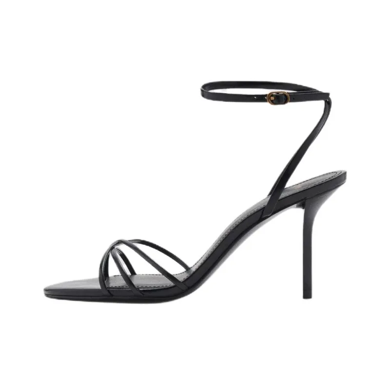 MANGO Party One Strap Sandals 8.9cm Women's-0