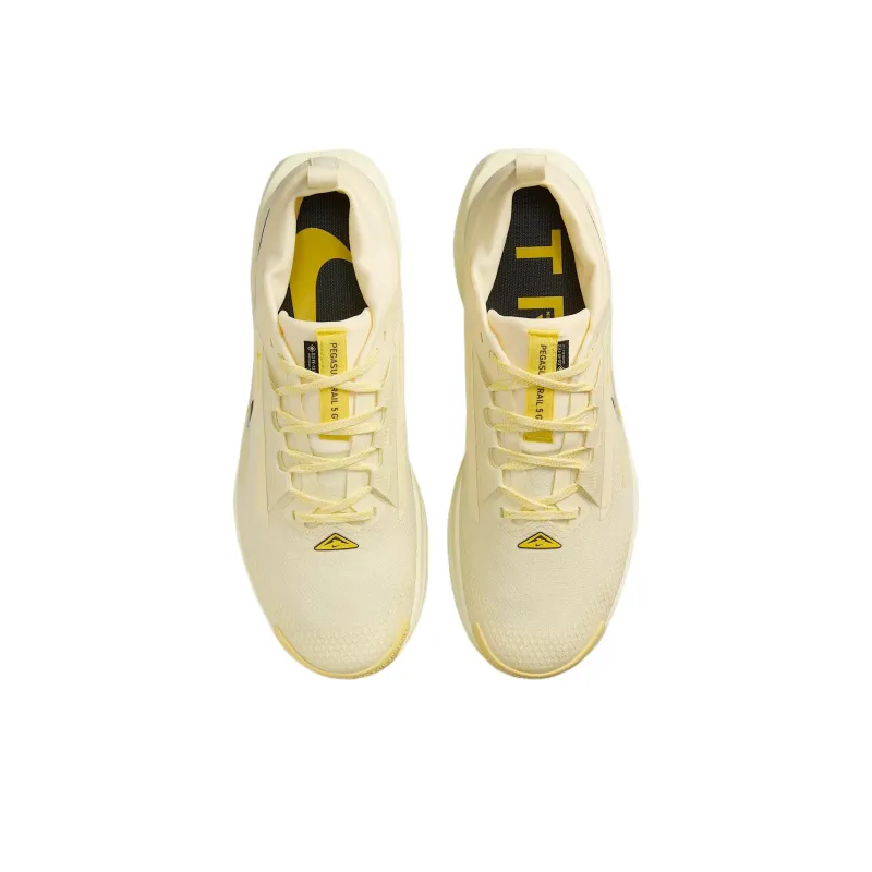 Nike React Pegasus Trail 5 Gore Tex Alabaster Saturn Gold Lightning Medium Ash-3