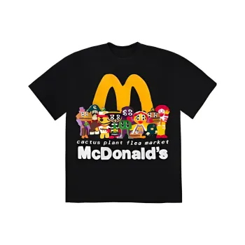 Cactus Plant Flea Market X McDonald's Cactus Buddy! And Friends T shirt