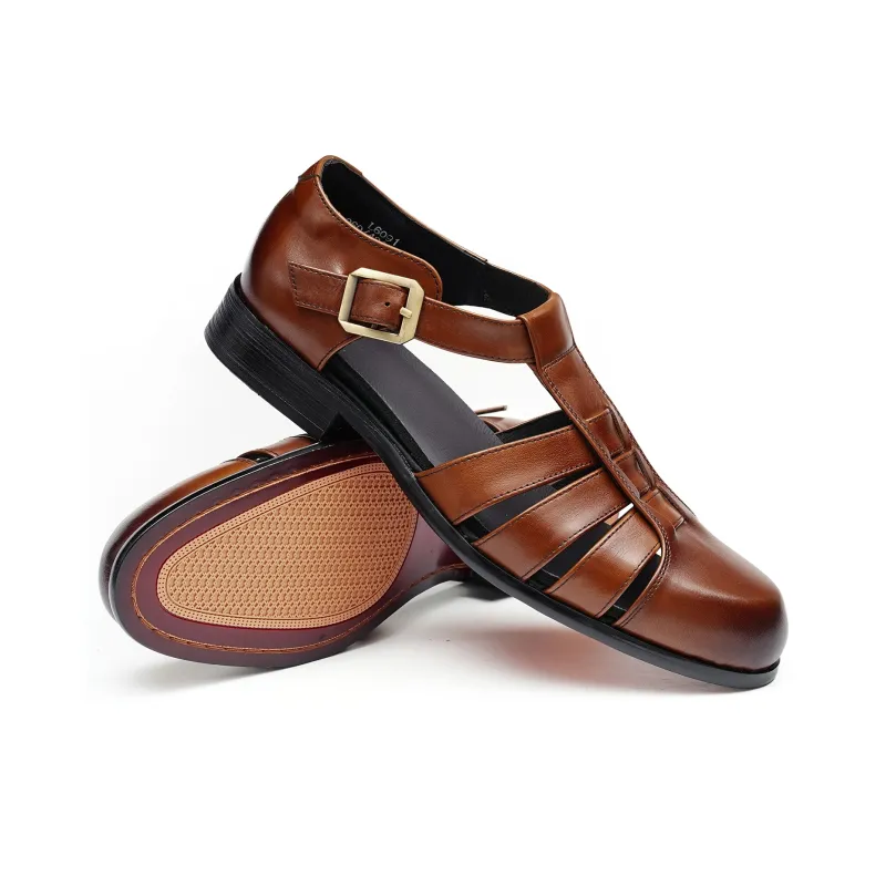 ASTON M.JAZZ Roman Sandals Men's-13