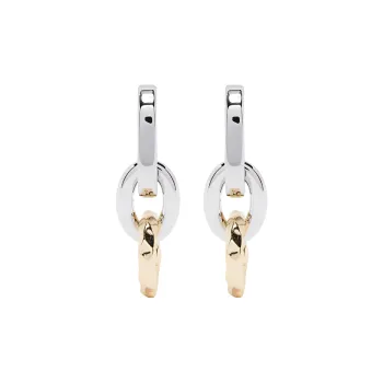 Maje Chain link Hoop Earrings