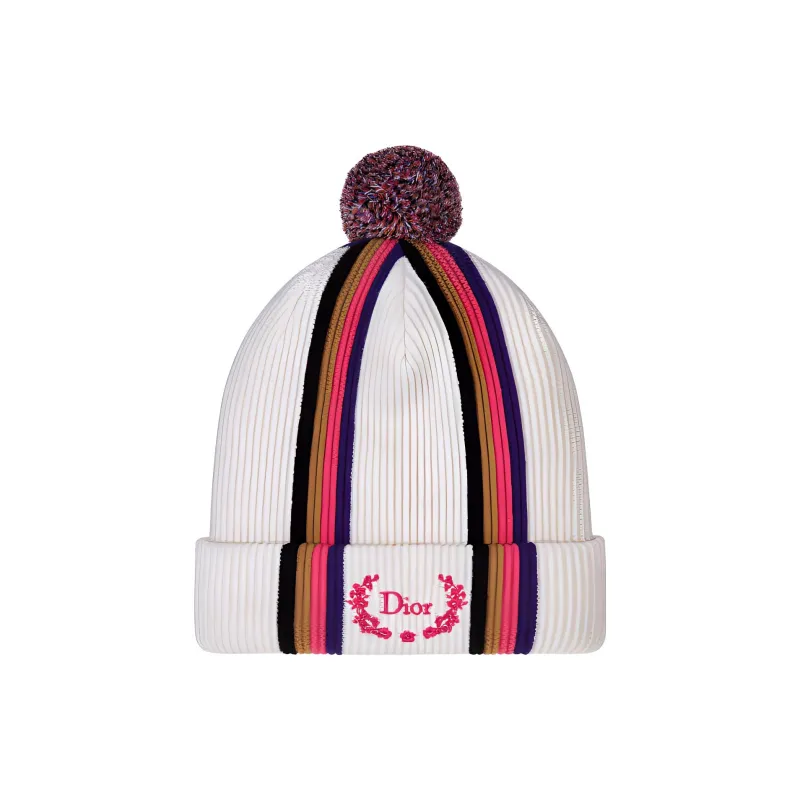 DIOR Wool Beanies Men's Multicolor-3