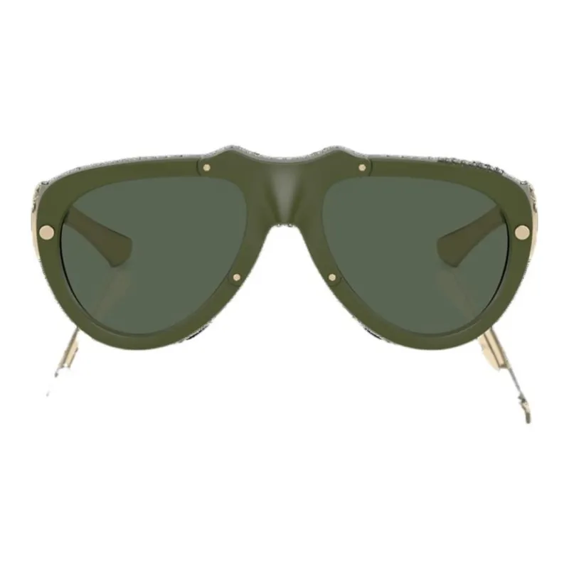 Burberry Plastic Sunglasses Unisex Green-1