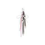 Brown & Pink-Pearl Bowknot-Pendant