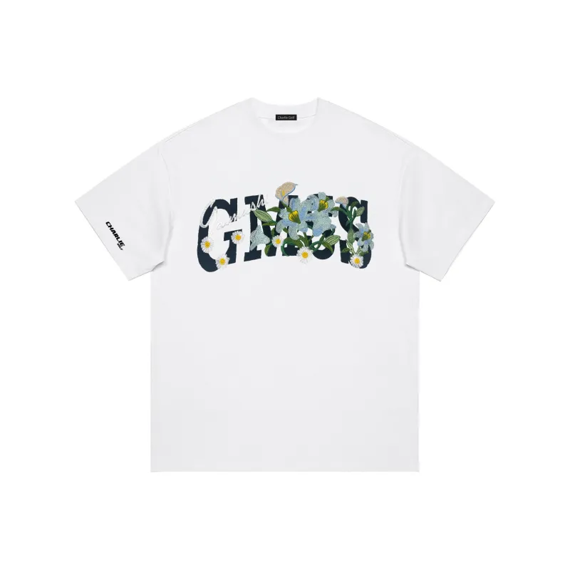 CHARLIE GOLF T Shirt Unisex White-0