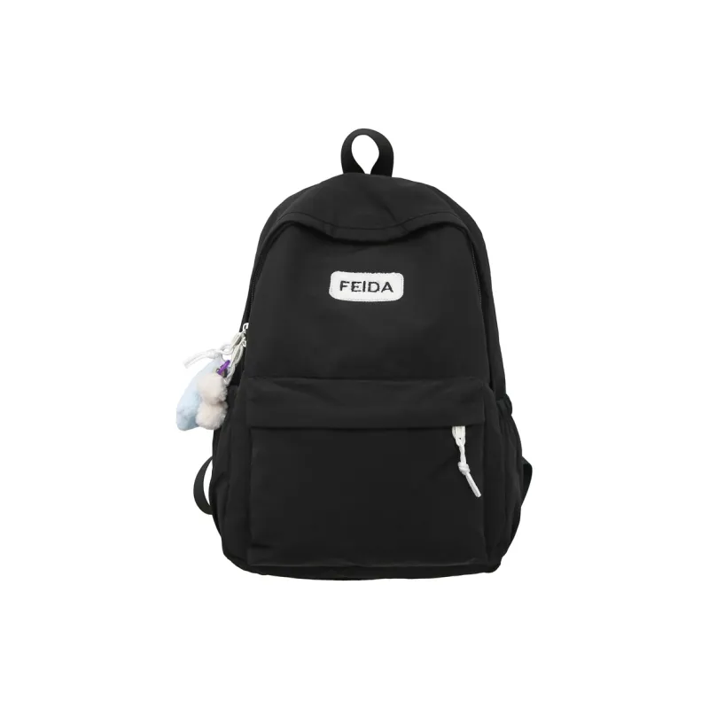 GOBLIN SHARKS 1759 Nylon Backpack Regular Unisex White/Black/Pink/Blue/Yellow-6