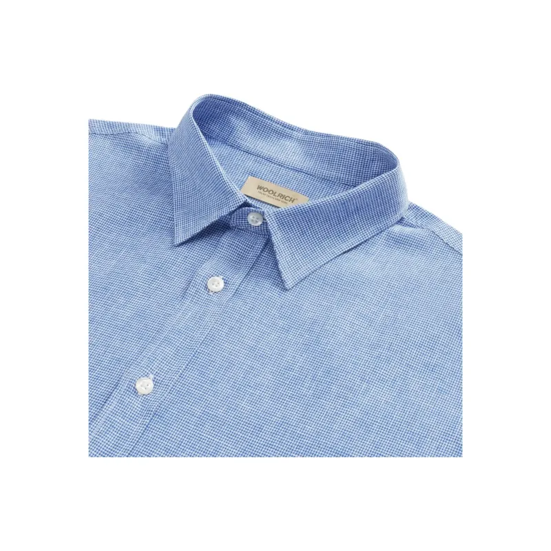 WOOLRICH Shirts Men Blue-4