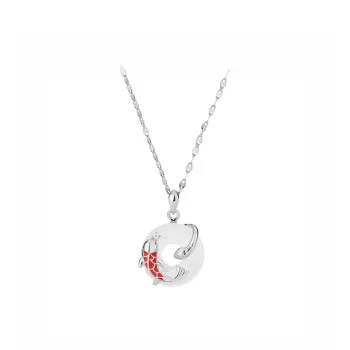 Ancient Jewelry Chalcedony Jade Necklaces Women's