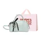 Green with Charm+Shopping Bag
