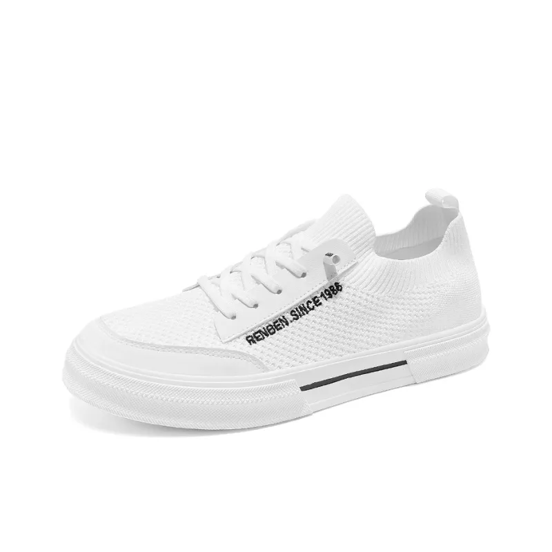 Humanism 1986 x RENBEN Breathable, Lightweight, Slip Resistant Low Top Canvas Shoes Men's-12