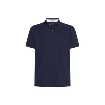 Tommy Hilfiger Polo Shirt Men's Navy Blue