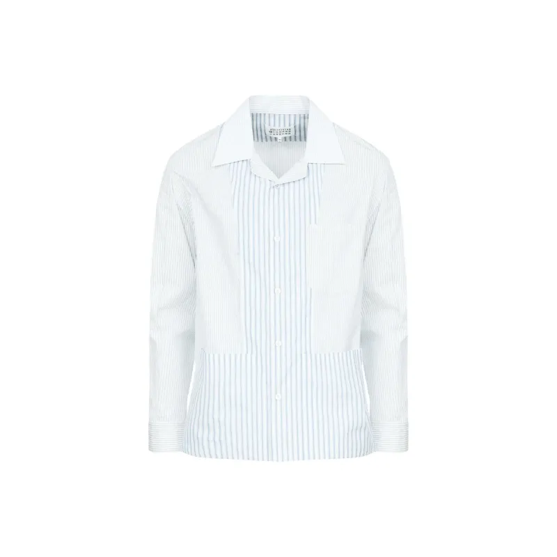 Maison Margiela Patchwork Stripe Shirt-0