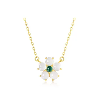 KADER Peace And Joy Series Chalcedony Jade Necklaces Women's