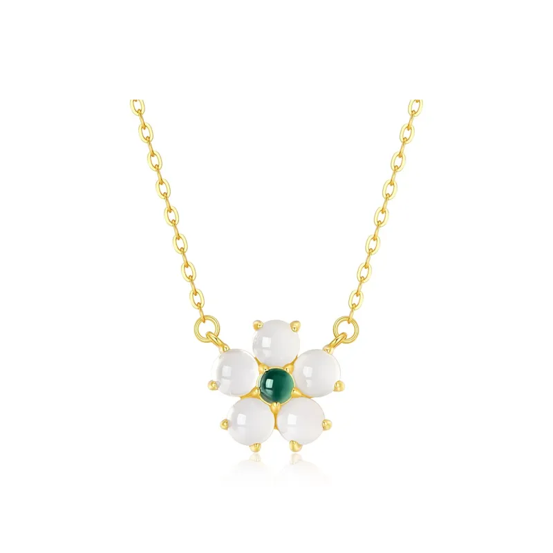KADER Peace And Joy Series Chalcedony Jade Necklaces Women's-0