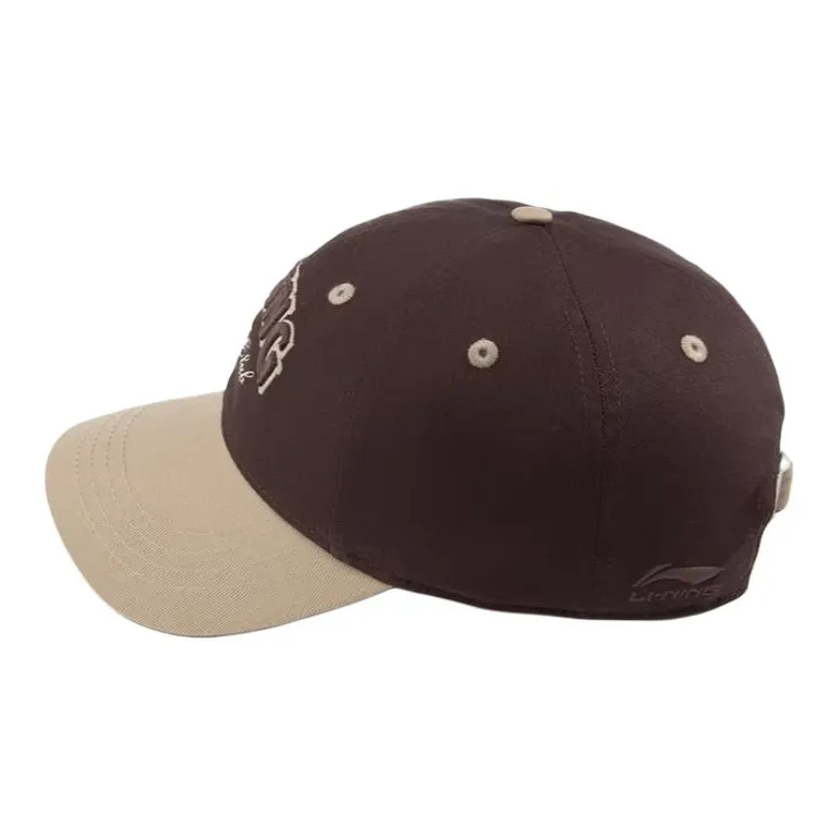 LiNing Baseball Caps Unisex Brown-1