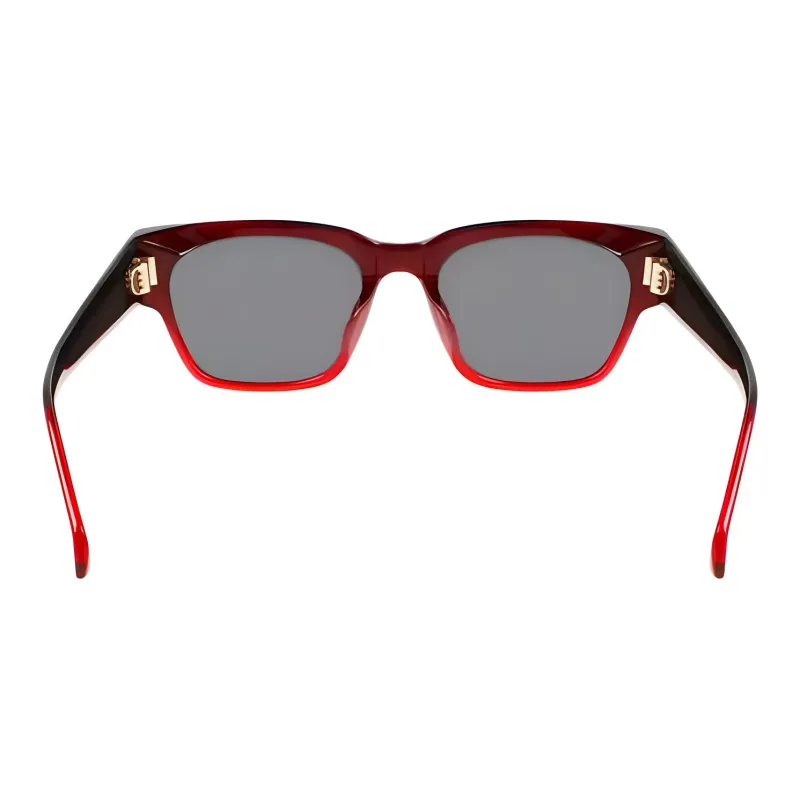 FERRAGAMO Irregular Shape Sunglasses Unisex Red-2