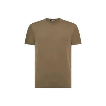 TOM FORD Logo embroidered Jersey T shirt