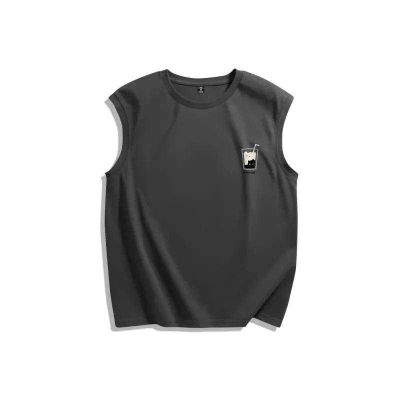 Cotton Tank Tops Unisex-3