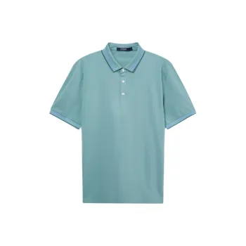 YOUNGOR Polo Shirt Men's Pink Green