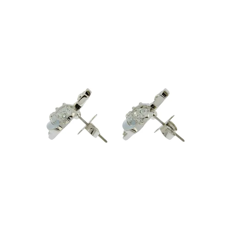 Vivienne Westwood Brass Earrings Women's Blue-2