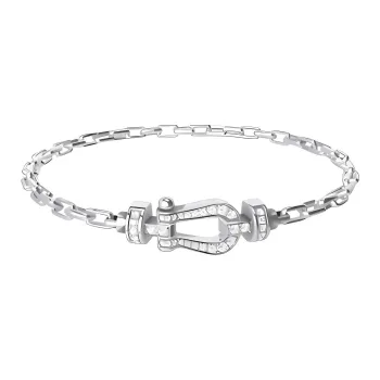 FRED 18K White Gold Bracelets Men's Silver