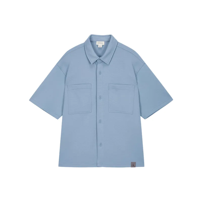 Calvin Klein Shirts Men Blue-0