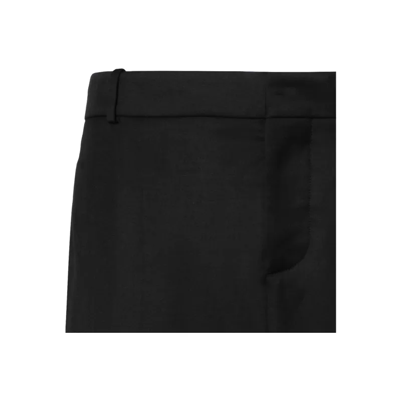 BALMAIN Turn Up Hem Cropped Trousers-7