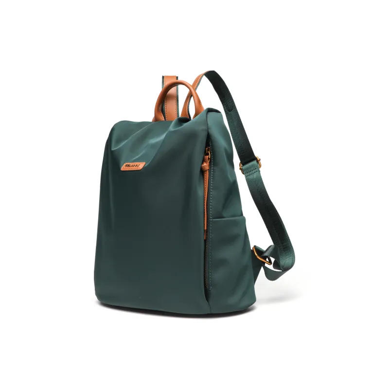 GELANNI Synthetic Leather With Cow Leather Backpack Regular Unisex Multicolor-2