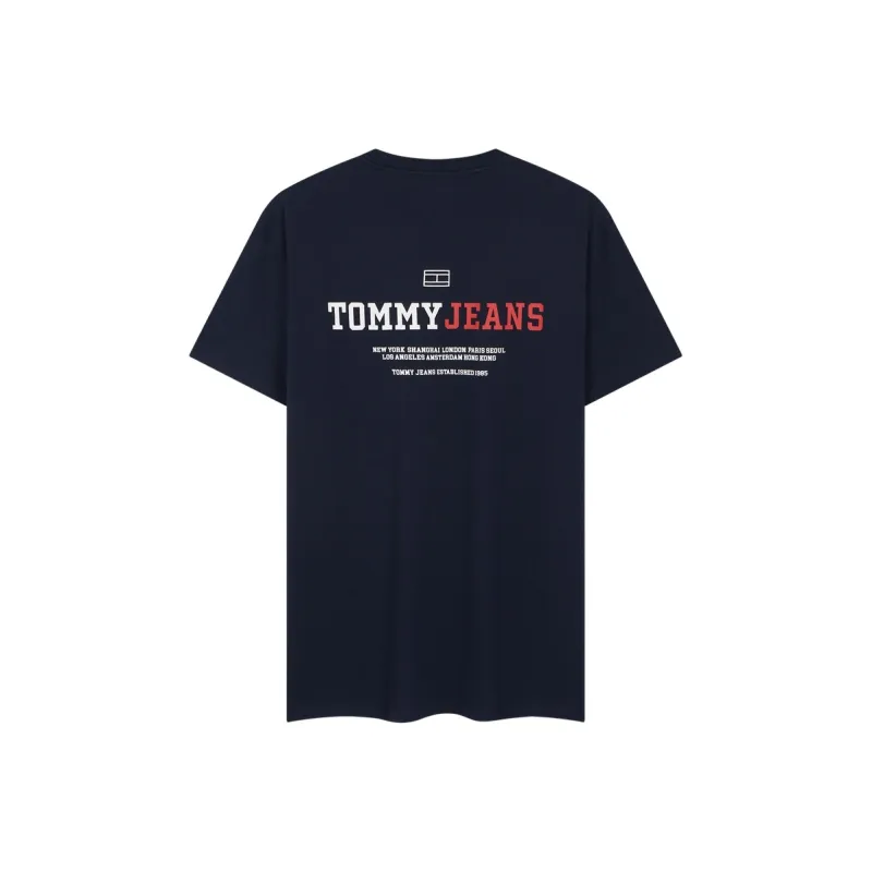 Tommy Hilfiger T Shirt Men's Navy Blue C1G-1