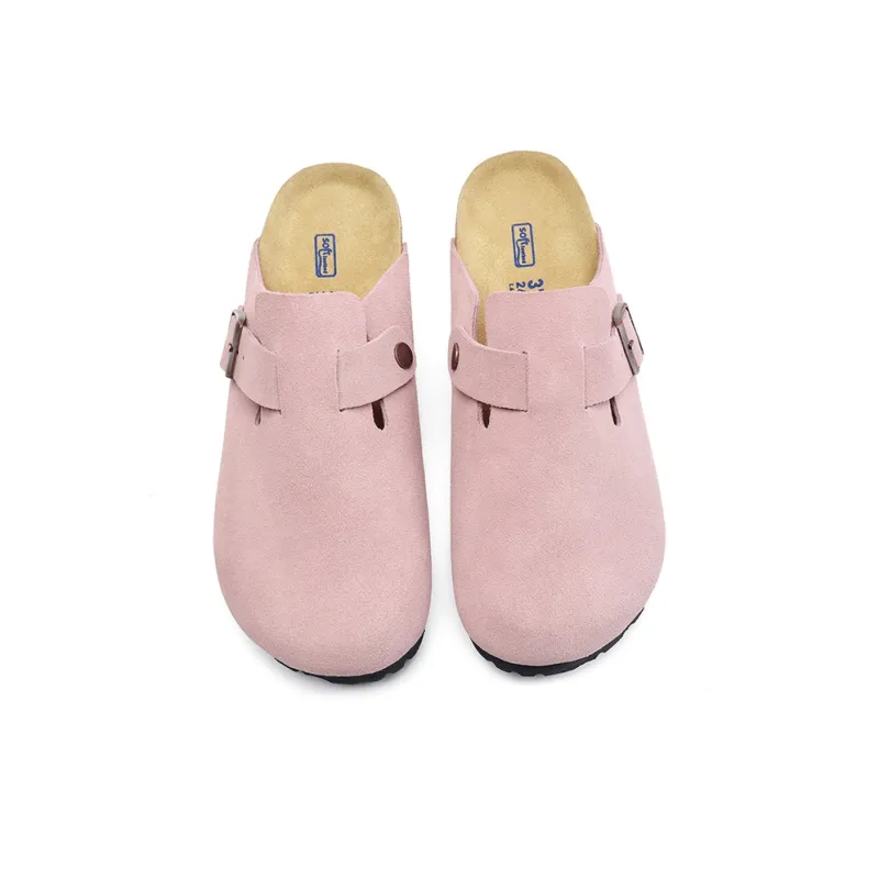 BENZI Stitching Quiet Abrasion Resistant Slip Resistant Wrap toe Slippers Unisex-4