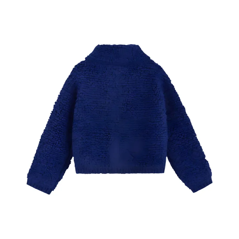 WE11DONE Bouclé Cardigan-1
