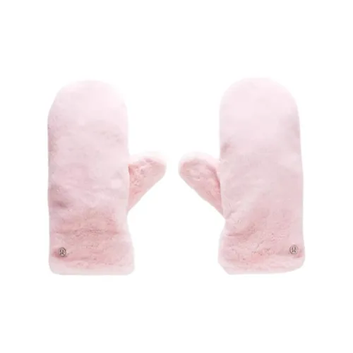 Lululemon Knit Gloves Unisex Strawberry Milkshake Pink