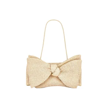 Loeffler Randall Straw Handbag Women's Natural