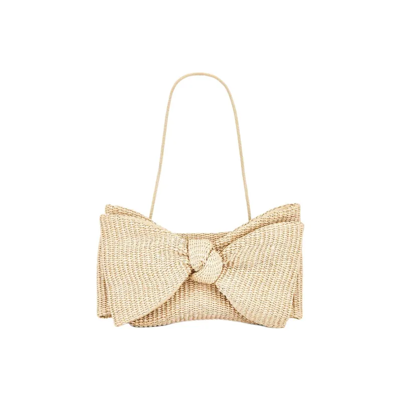 Loeffler Randall Straw Handbag Women's Natural-0