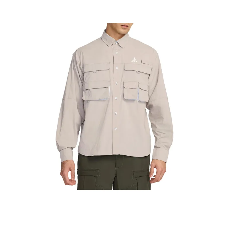Acg Nike Acg 'Orb Weaver' Dri FIT Adv Uv Long Sleeve Shirt-0