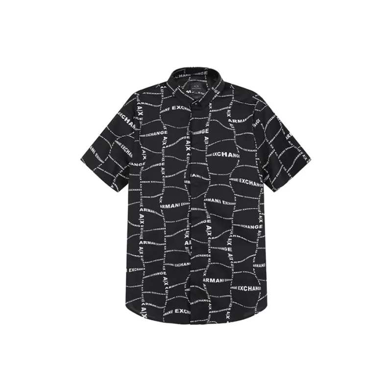 ARMANI EXCHANGE Shirt Men's Black-0