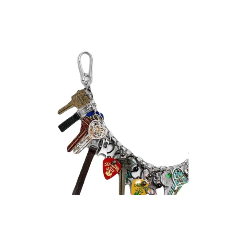 ZARA Pants Chains Unisex Silver-2